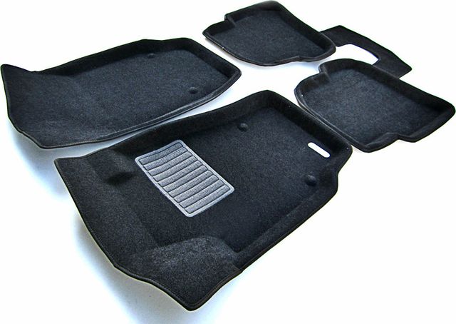 Коврики текстильные Euromat 3D Business для салона Volkswagen Polo V седан 2010-2026. Артикул EMC3D-005416