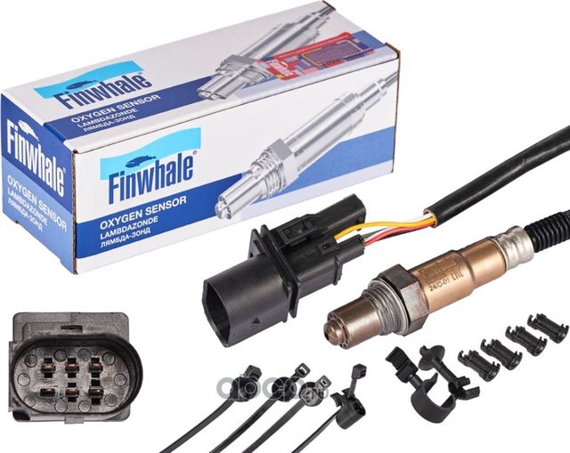 Лямбда-зонд (универсальный) A3 (8L1) /A4 (B5/B6/B7)/A6 (C5)/Octavia I (Finwhale). Артикул SOX005