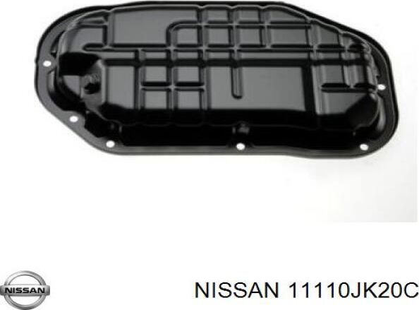 Масляный поддон картера двигателя Nissan. Артикул 11110JK20C