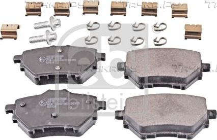 Тормозные колодки Febi Bilstein задние для Toyota ProAce II 2019-2026. Артикул 16959