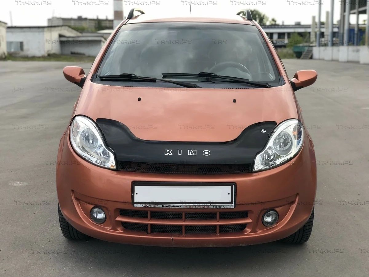 Дефлектор VT52 для капота Chery Kimo (A1) 2007-2014. Артикул CR10VT