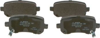 Тормозные колодки Bosch. Артикул 0 986 494 496