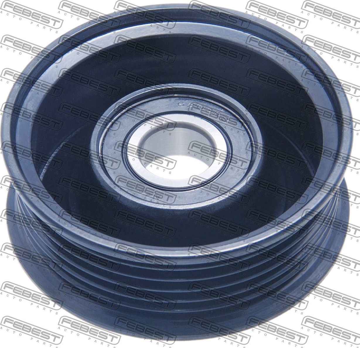 Натяжной ролик (натяжитель) приводного поликлинового ремня Febest. Артикул 2187-EXPII