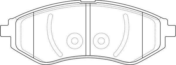 Тормозные колодки FIT. Артикул FP1269