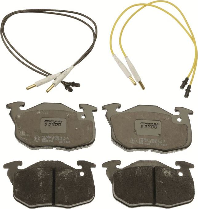 Тормозные колодки TRW COTEC. Артикул GDB1033