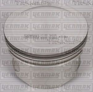 Поршень Yenmak для Opel Astra G 2000-2005. Артикул 31-04221-000