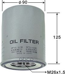 C-412 ФИЛЬТР МАСЛЯНЫЙR2,RF#,4JG2,4JB1T,DL-T (VIC). Артикул C412