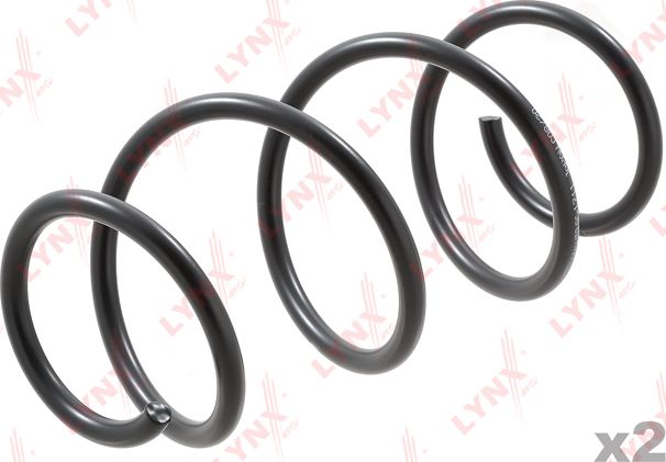 Пружина подвески LYNXauto передняя для Nissan Note I 2009-2007. Артикул SC-1711