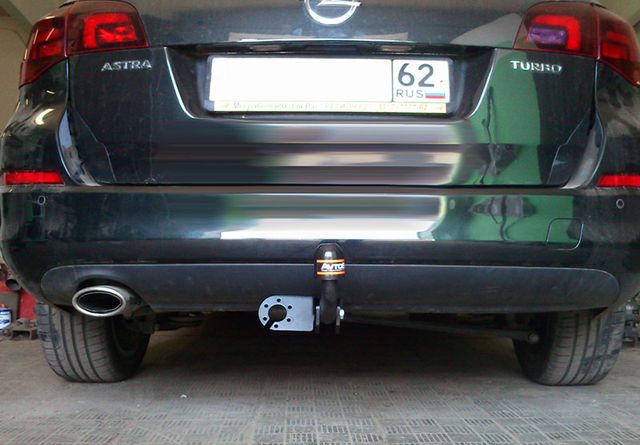 Фаркоп AvtoS для Opel Astra J универсал 2010-2015. Артикул OP 06