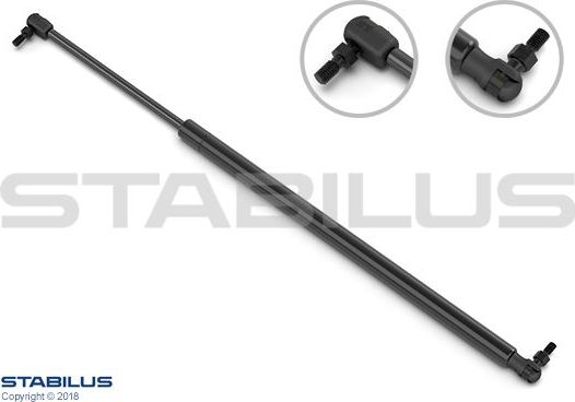 Амортизатор (упор) капота Stabilus Lift-O-Mat®. Артикул 7835BD
