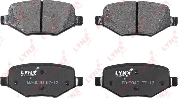 Тормозные колодки LYNXauto. Артикул BD-3040