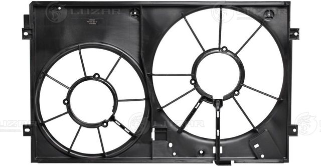 КОЖУХ ЭВЕНТИЛЯТОРОВ ДЛЯ АМ SKODA OCTAVIA A5VW G Luzar. Артикул LFS 18K2