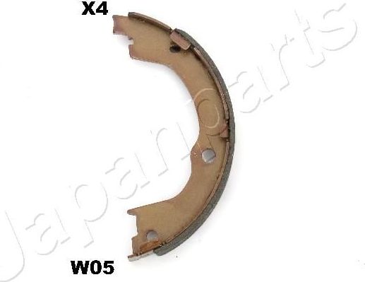 Тормозные колодки (стояночная тормозная система) Japanparts. Артикул GF-W05AF