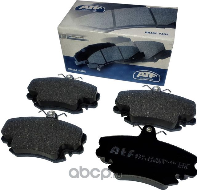 Колодки тормозные передние 8 (ATF). Артикул 142E3965