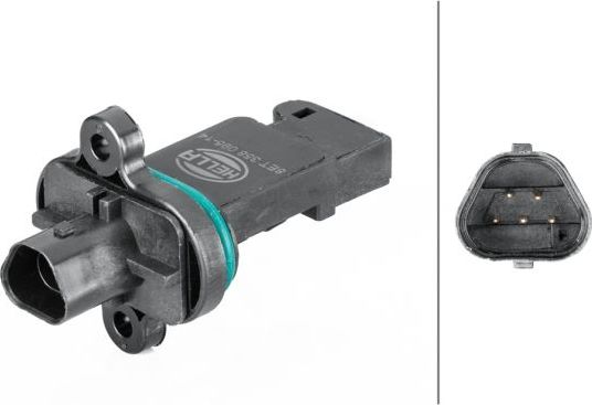 Датчик массового расхода воздуха (ДМРВ) Hella для Opel Corsa E 2014-2019. Артикул 8ET 358 095-141