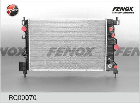 Радиатор охлаждения двигателя Fenox. Артикул RC00070