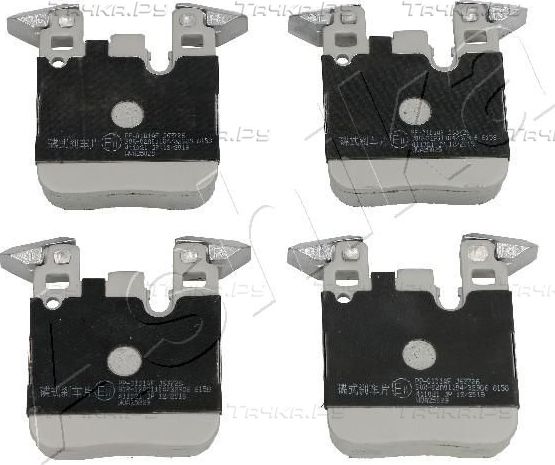 Тормозные колодки ASHIKA задние для BMW 2 F22 2012-2026. Артикул 51-00-0101