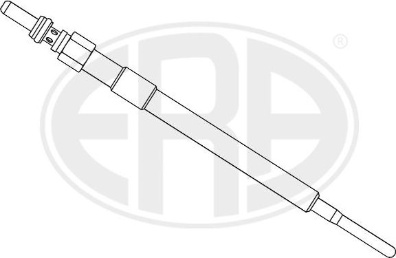 Свеча накаливания (накала) Era для Volvo XC60 I 2008-2017. Артикул 886110