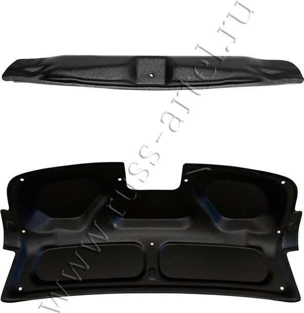 Защитный комплект №2 Русская Артель (обшивка внутренней части крышки багажника и накладка на порожек багажника) для Renault Logan I 2004-2010. Артикул ZKR-189502