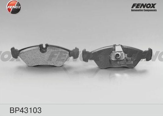 Тормозные колодки Fenox. Артикул BP43103