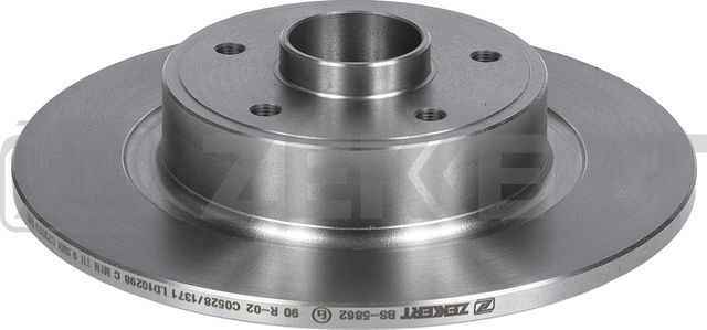 Тормозной диск Zekkert задний для Renault Laguna II 2001-2007. Артикул BS-5862