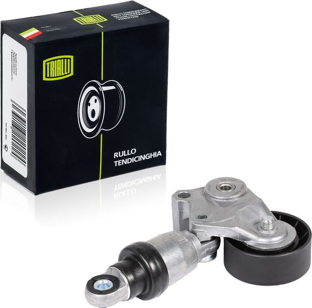 Натяжной ролик (натяжитель) приводного клинового зубчатого ремня Trialli. Артикул CM 5059