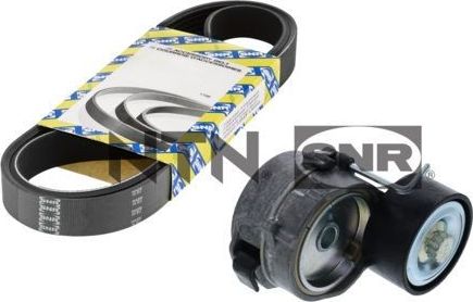 Приводной ремень поликлиновой с роликами (комплект) NTN / SNR. Артикул KA859.46