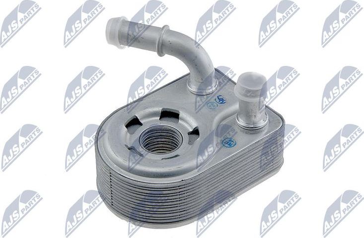 Радиатор масляный (маслоохладитель) для двигателя NTY (алюминий). Артикул CCL-FR-008