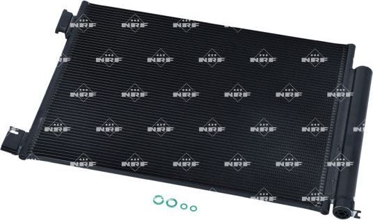 Радиатор кондиционера (конденсатор) NRF EASY FIT. Артикул 350592
