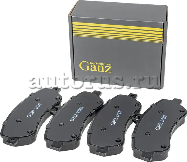 Колодки передние MB GLK-Class (X204) 2008-> GANZ GIJ09546 Ganz. Артикул GIJ09546
