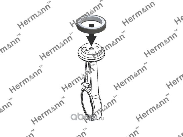 РЕМКОМПЛЕКТ ДЛЯ КОМПРЕССОРА ПНЕВМОПОДВЕСКИ WABCO (Hermann). Артикул HR2123200404