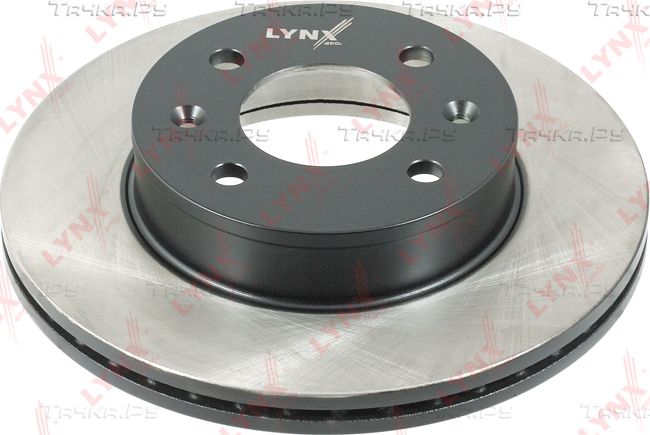 Тормозной диск LYNXauto передний для Hyundai Accent I 1995-2000. Артикул BN-1053