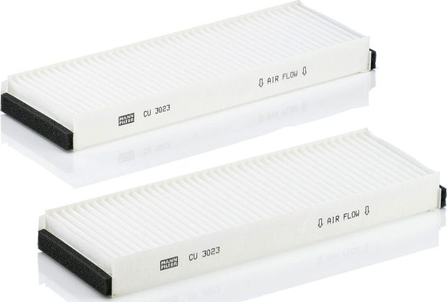 Салонный фильтр Mann-Filter. Артикул CU 3023-2