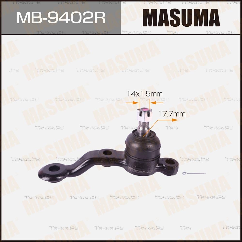 Шаровая опора Masuma передняя передняя правая нижняя для Toyota Crown IX (S140) 1991-1999. Артикул MB-9402R