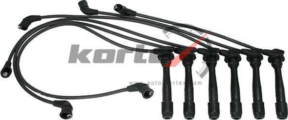 Провода высоковольтные к-кт (Kortex). Артикул KVW011