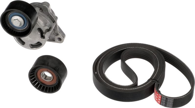 Приводной ремень поликлиновой с роликами (комплект) Gates Micro-V®. Артикул K046PK1795