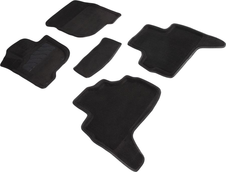 Коврики Seintex 3D ворсовые для салона Mitsubishi Pajero Sport III 2015-2026. Артикул 89284