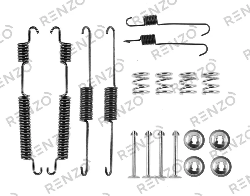 Монтажные комплекты барабанного тормоза, шт (Renzo). Артикул RFK005