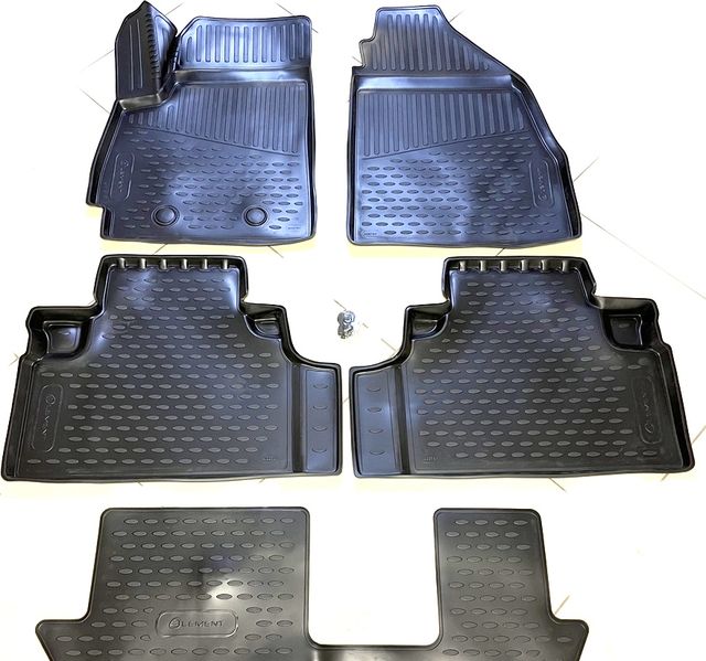 Коврики Element 3D для салона Jetour X70 Plus 2020-2026. Артикул ELEMENT3DA68797210k