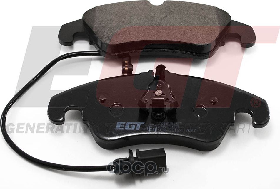 Колодки тормозные дисковые (EGT). Артикул 321856EGT