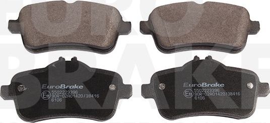 Тормозные колодки Eurobrake. Артикул 5502223396