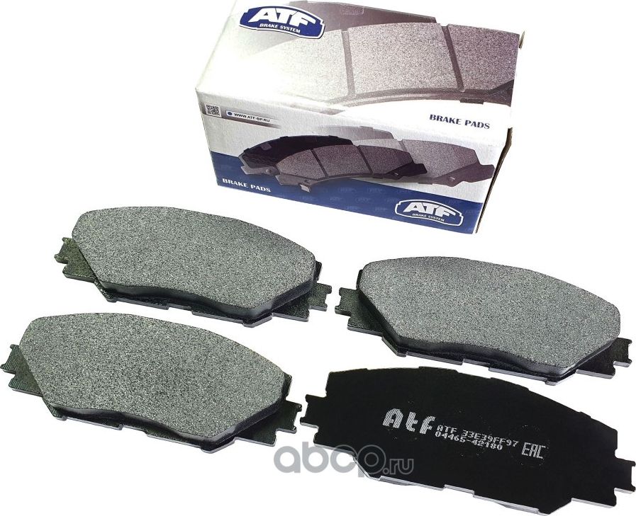 Колодки тормозные передние 4 (150180) (260) (ATF) ATF. Артикул 33E39FF97