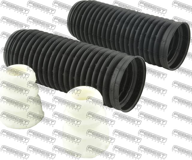Комплект отбойников и пыльников амортизаторов (стоек) Febest. Артикул VWSHB-CCF-KIT