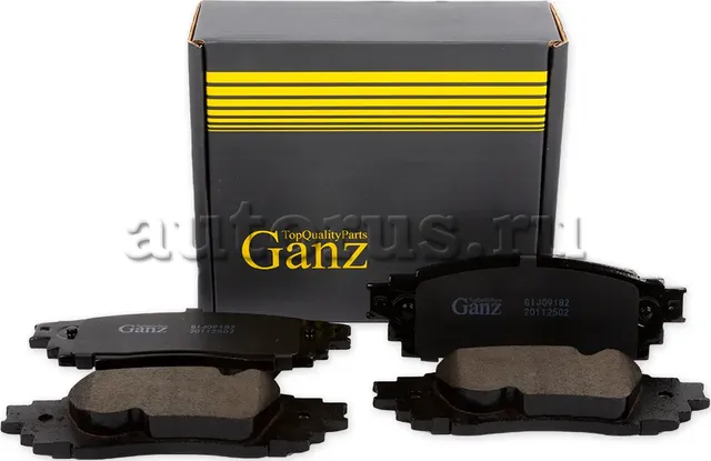 Колодки торм.зад. (Ganz). Артикул GIJ09182