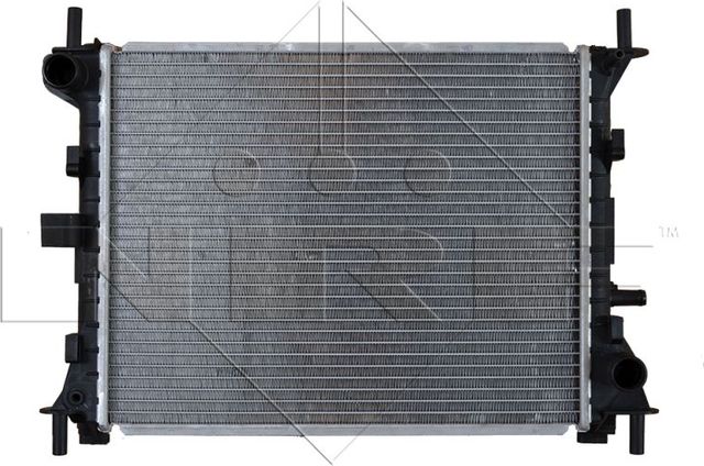 Радиатор охлаждения двигателя NRF (алюминий) для Ford Focus I 1998-2005. Артикул 509614
