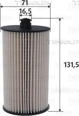 Топливный фильтр Valeo. Артикул 587071