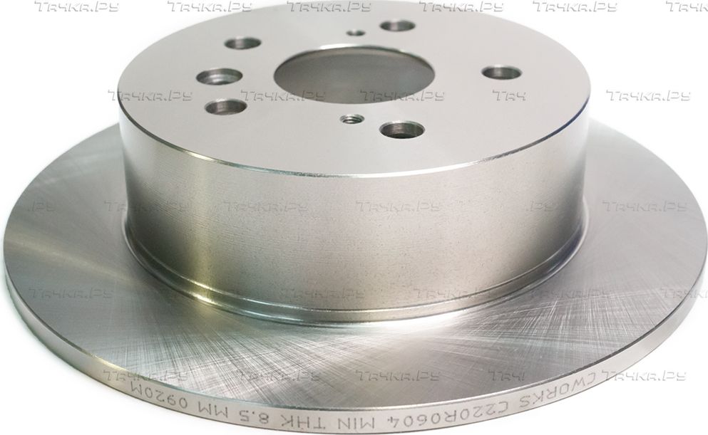 Тормозной диск Cworks задний для Toyota Avalon III 2005-2012. Артикул C220R0604