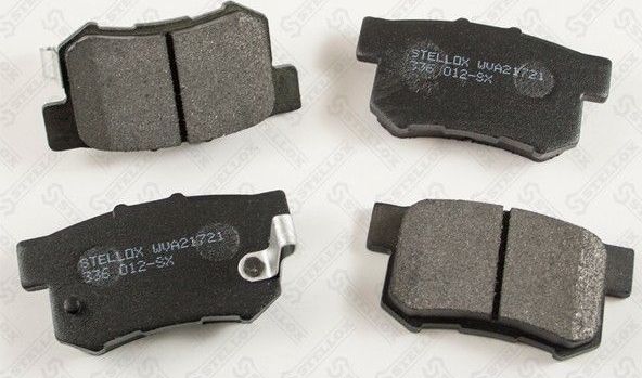 Тормозные колодки Stellox. Артикул 336 012-SX
