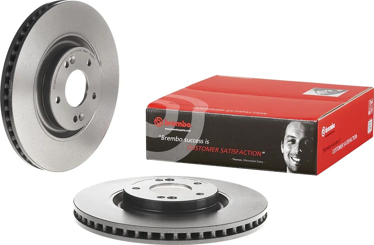 Тормозной диск Brembo PRIME LINE - UV Coated. Артикул 09.C245.11