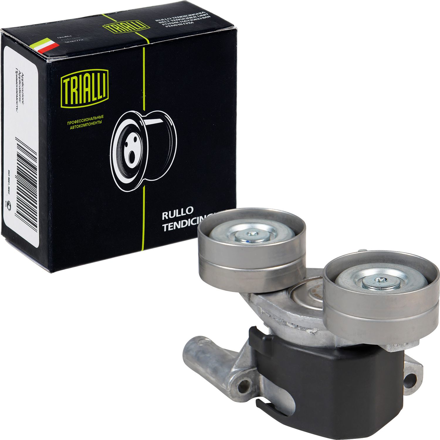 Натяжной ролик (натяжитель) приводного клинового зубчатого ремня Trialli. Артикул CM 5623